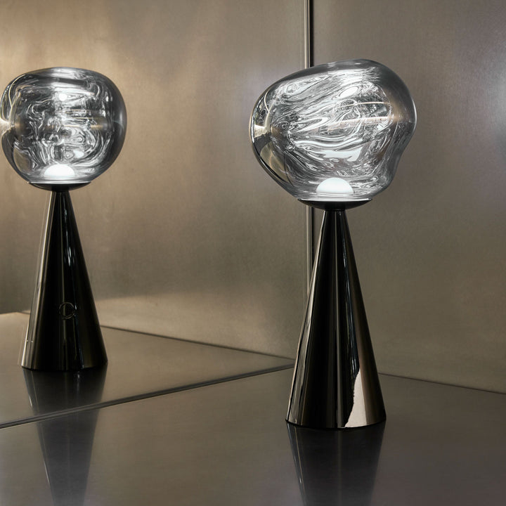 tom dixon | melt cone portable lamp | black