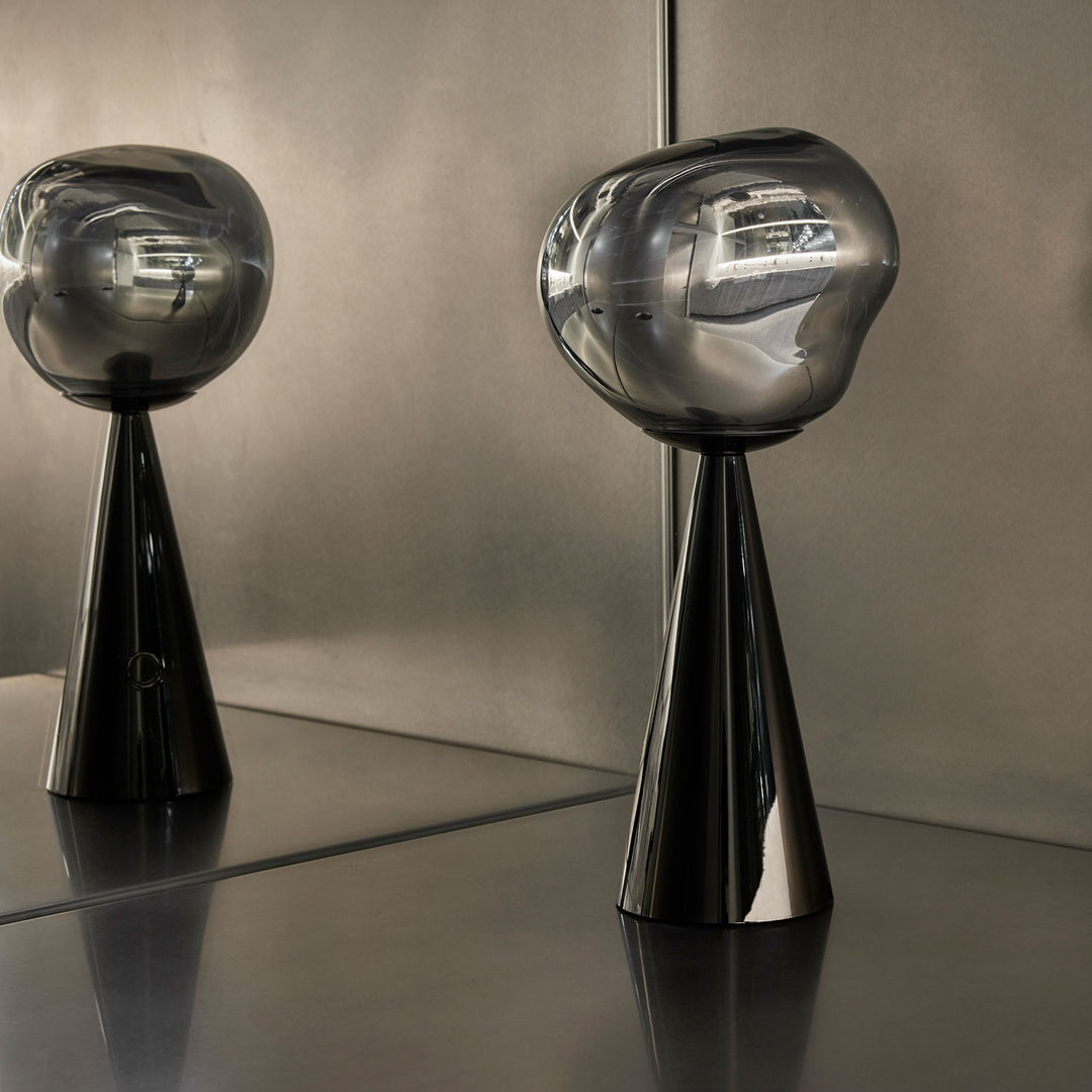 tom dixon | melt cone portable lamp | black