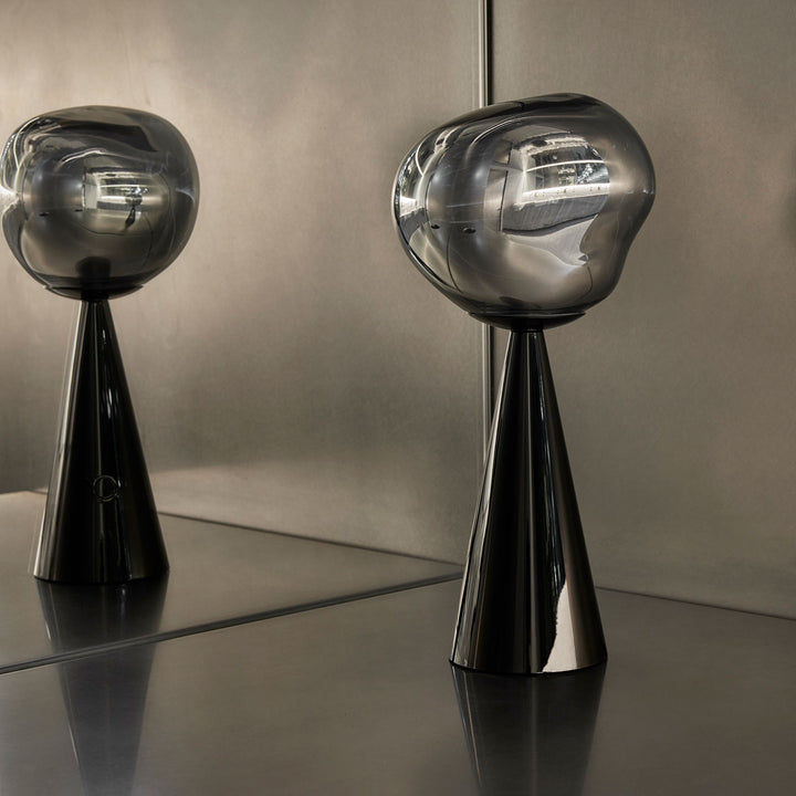 tom dixon | melt cone portable lamp | black
