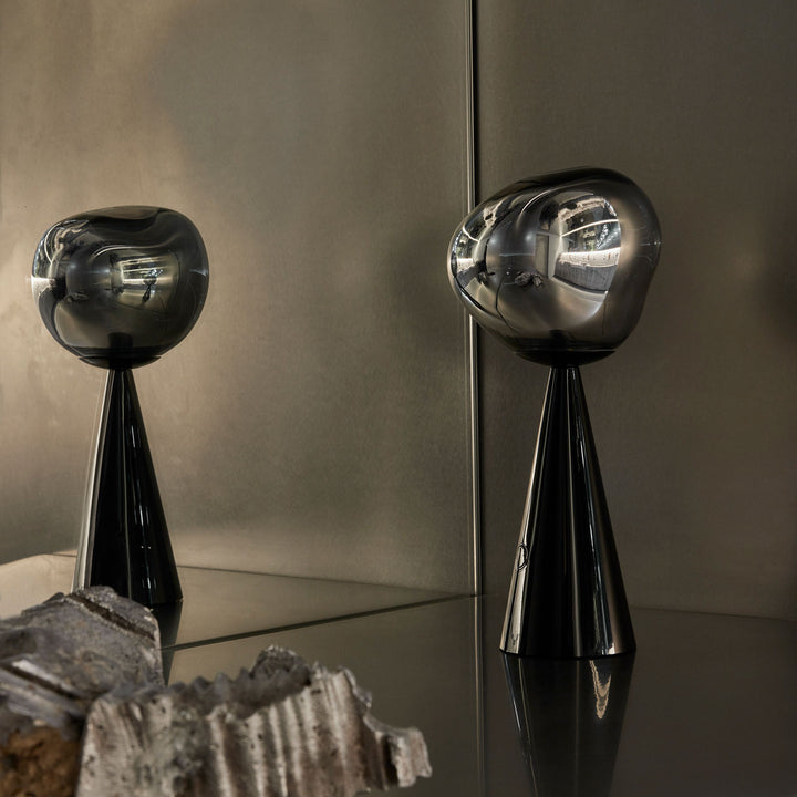 tom dixon | melt cone portable lamp | black