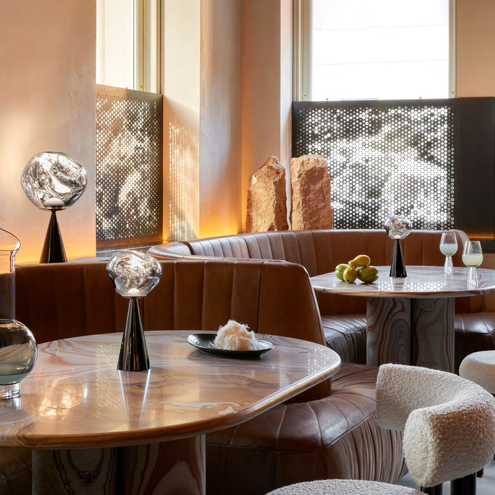 tom dixon | melt cone portable lamp | black