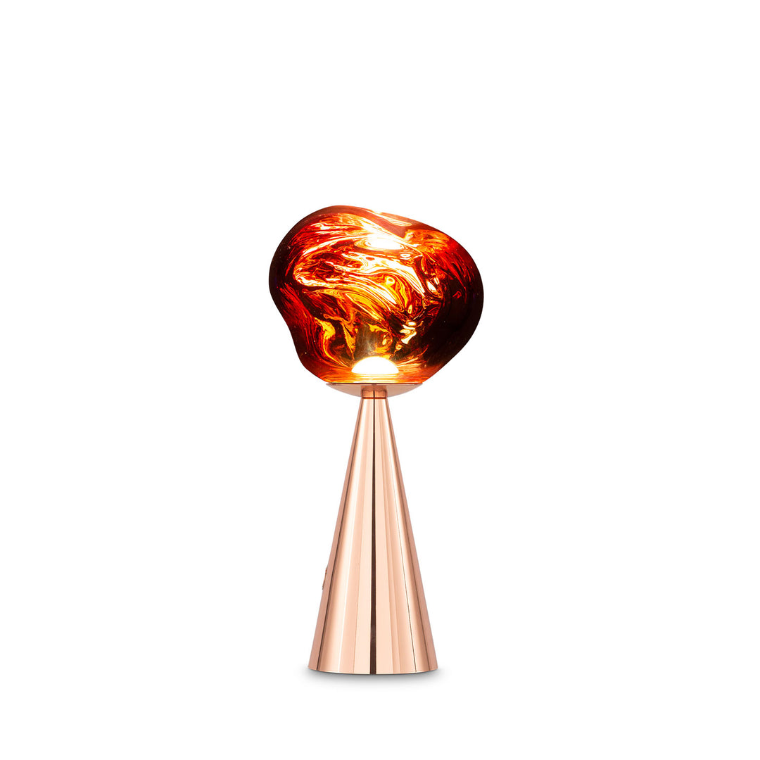 tom dixon | melt cone portable lamp | copper