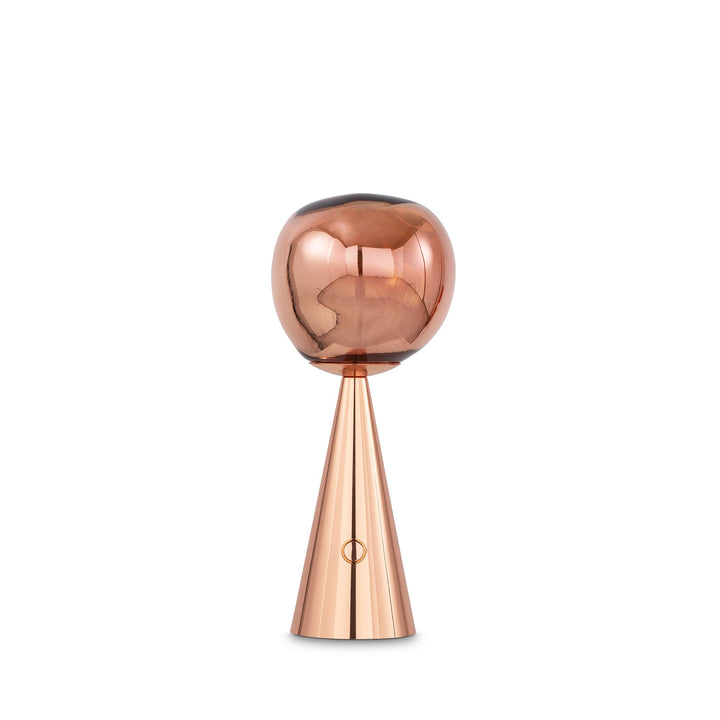 tom dixon | melt cone portable lamp | copper