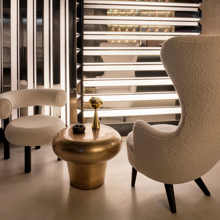 tom dixon | melt cone portable lamp | gold