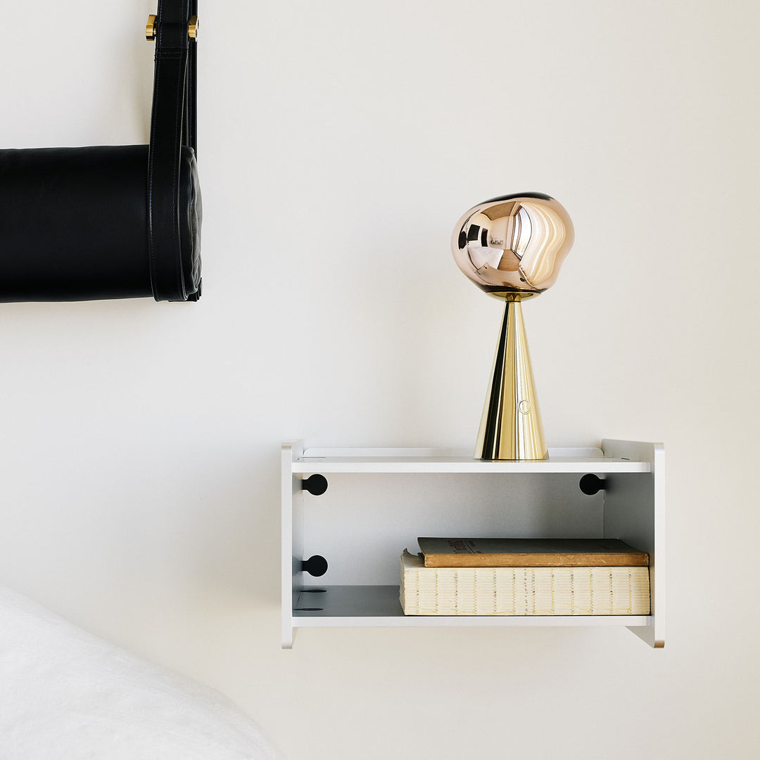 tom dixon | melt cone portable lamp | gold