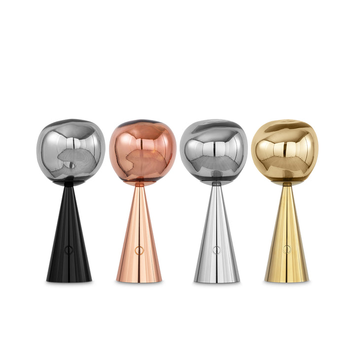 tom dixon | melt cone portable lamp | black