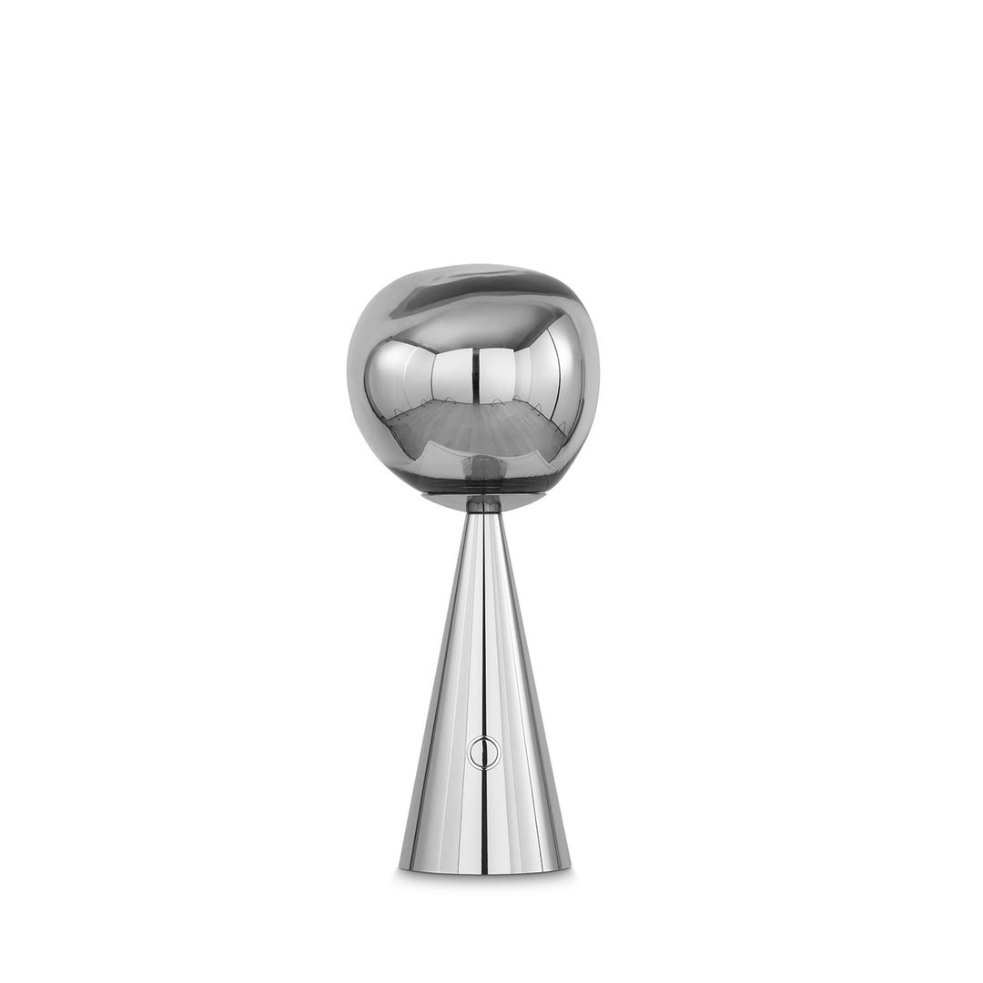 tom dixon | melt cone portable lamp | silver