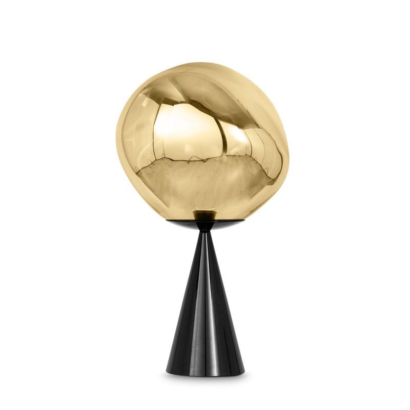 tom dixon melt table lamp cone fat gold top3 by design