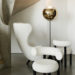 tom dixon | mirror ball shade | floor lamp