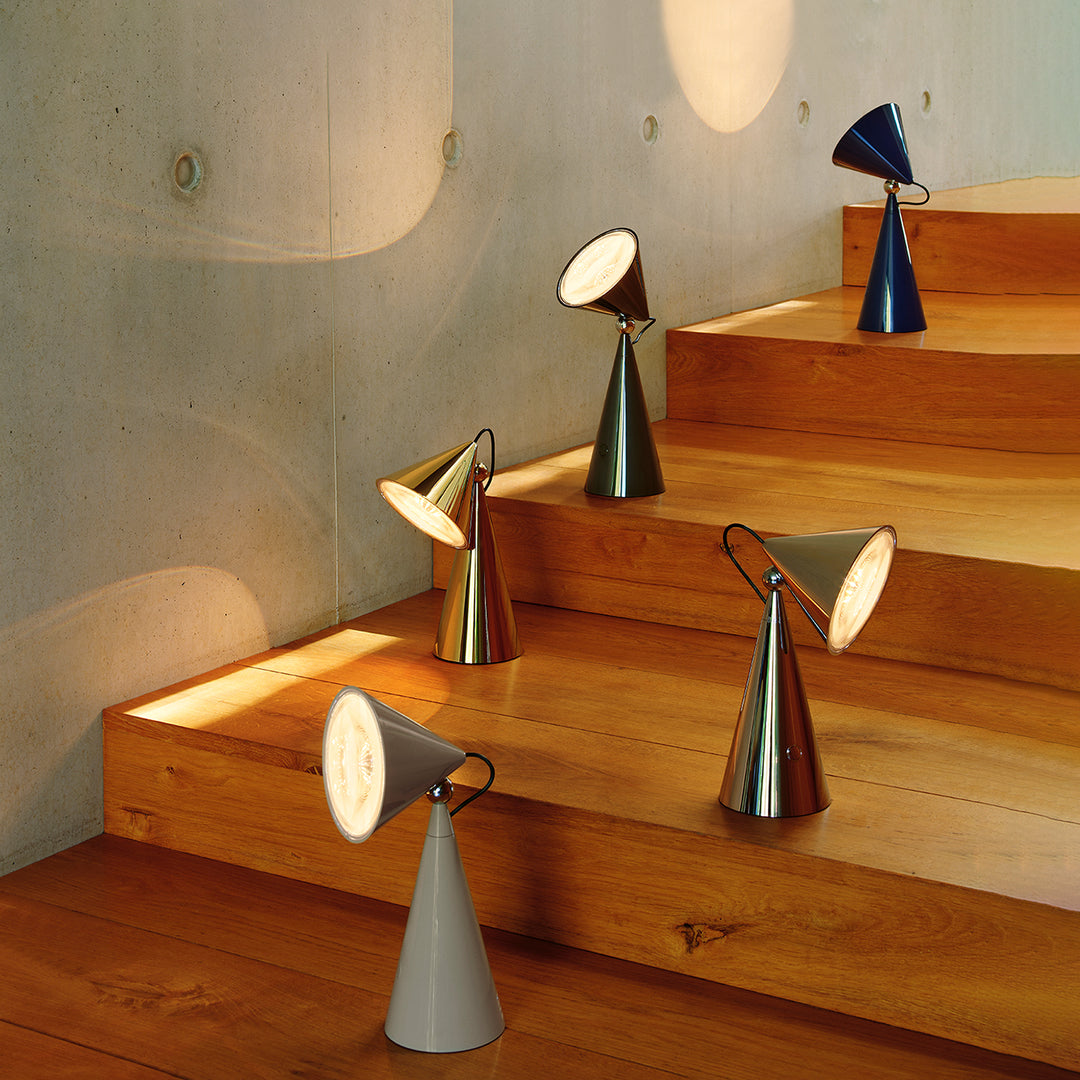tom dixon | pose portable lamp | silver