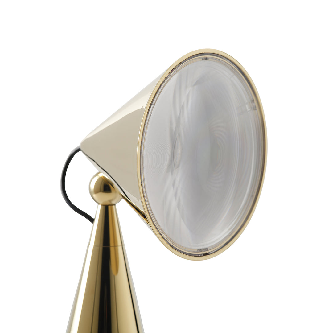 tom dixon | pose portable lamp | gold