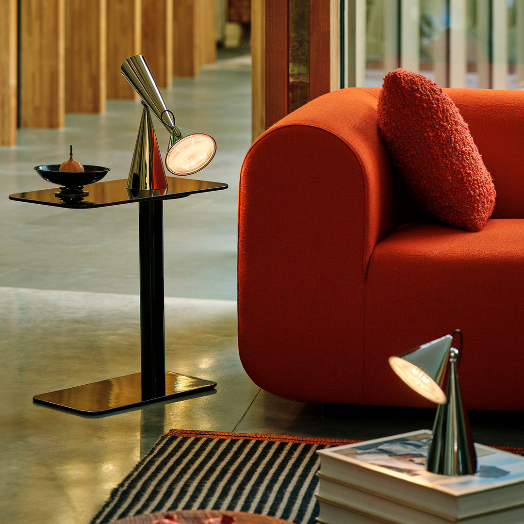 tom dixon | pose portable lamp | silver