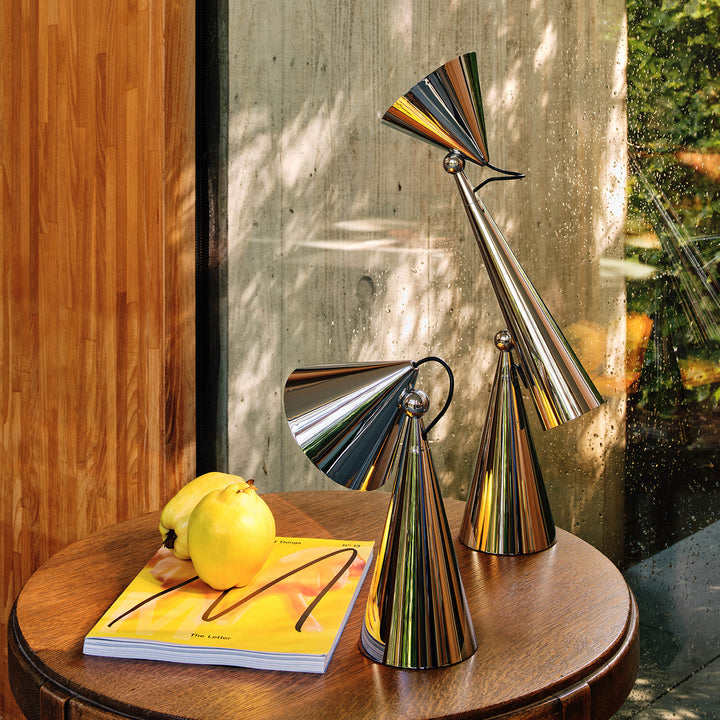 tom dixon | pose portable lamp | silver