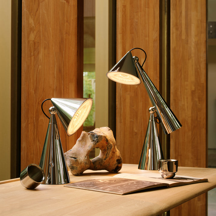 tom dixon | pose portable lamp | silver