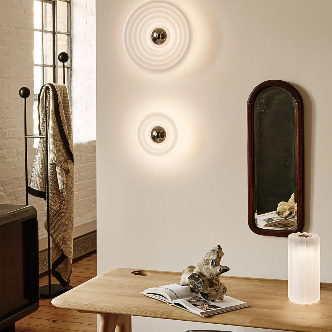 tom dixon | press table lamp | frosted - LC