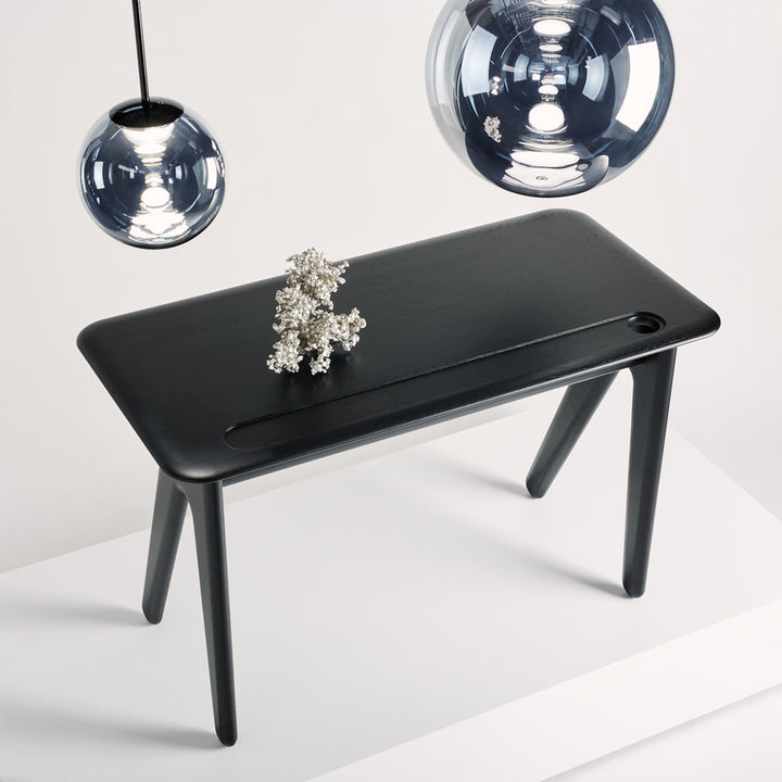 tom dixon | slab desk | black oak