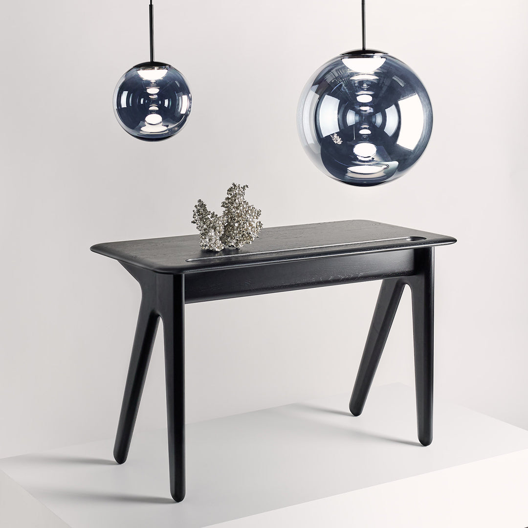 tom dixon | slab desk | black oak