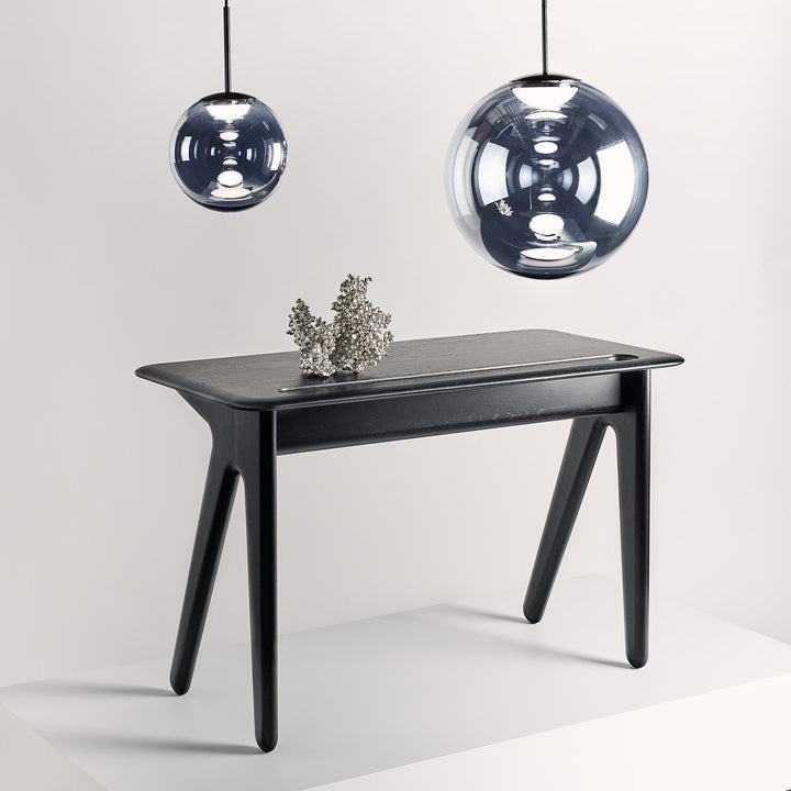 tom dixon | slab desk | black oak