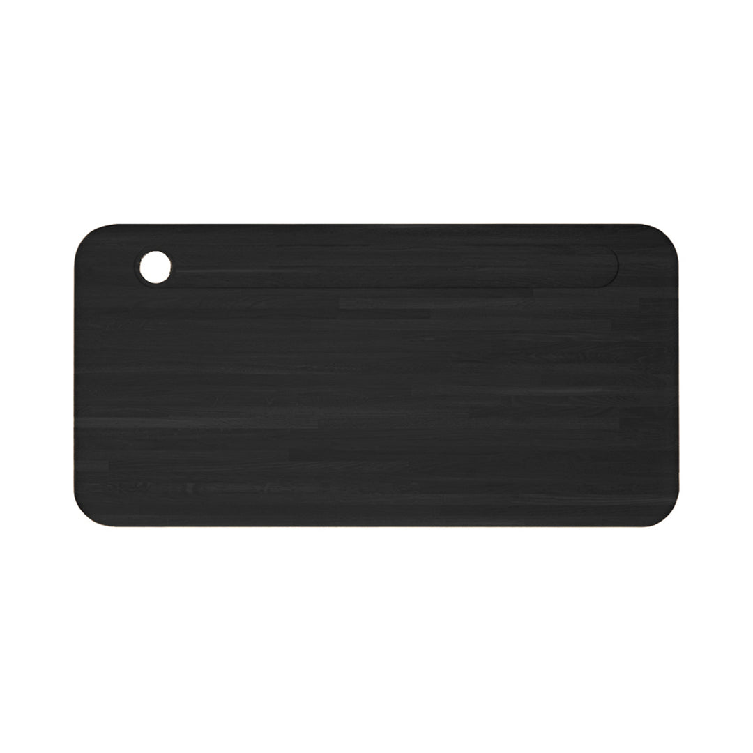 tom dixon | slab desk | black oak