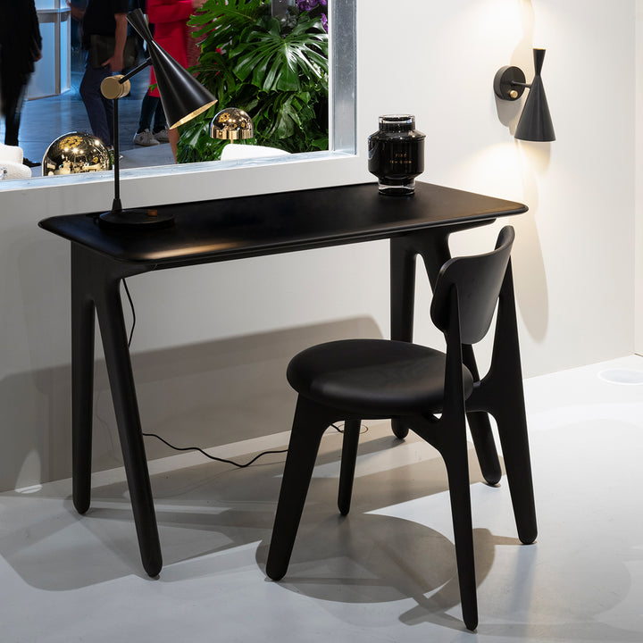 tom dixon | slab desk | black oak