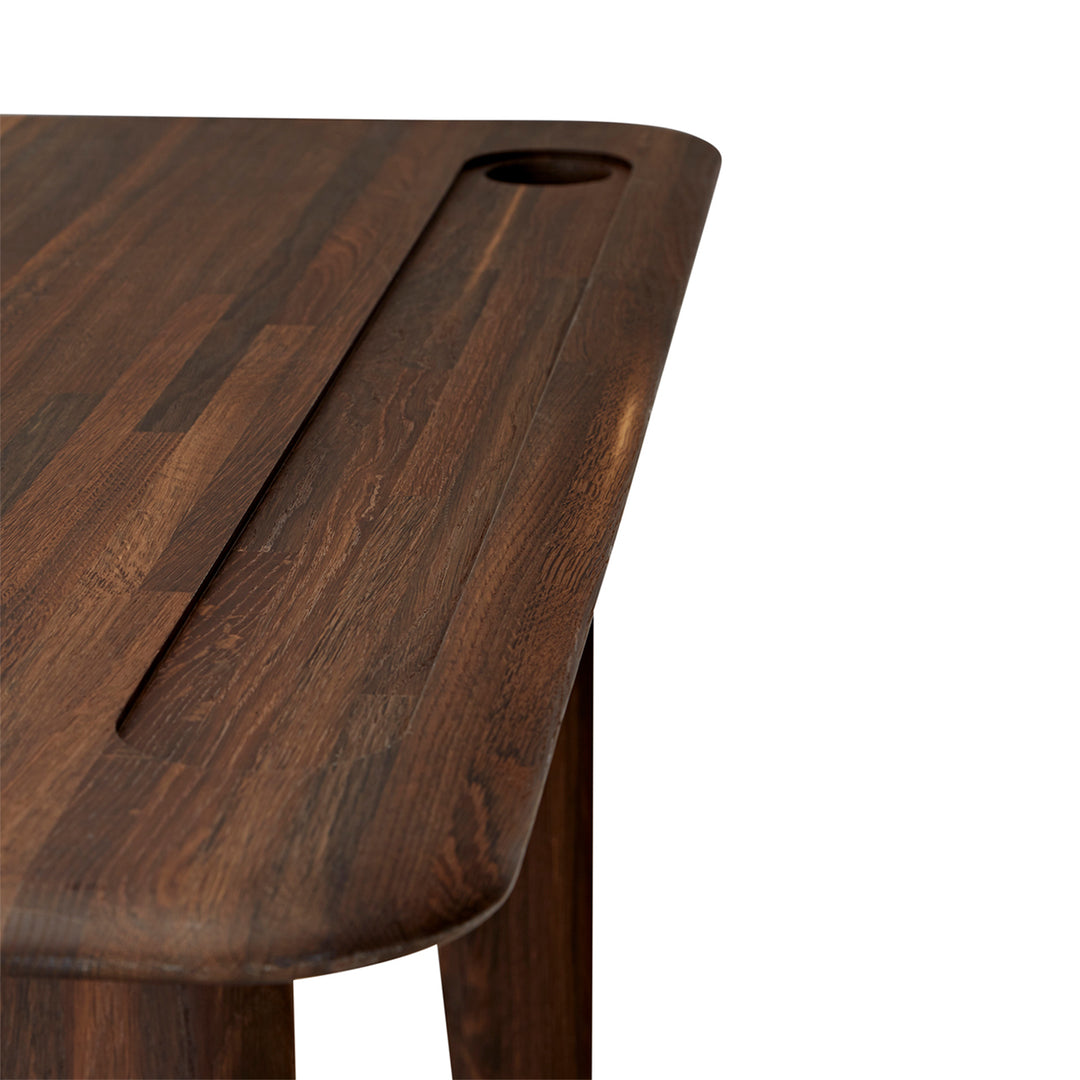 tom dixon | slab desk | fumed oak - DC