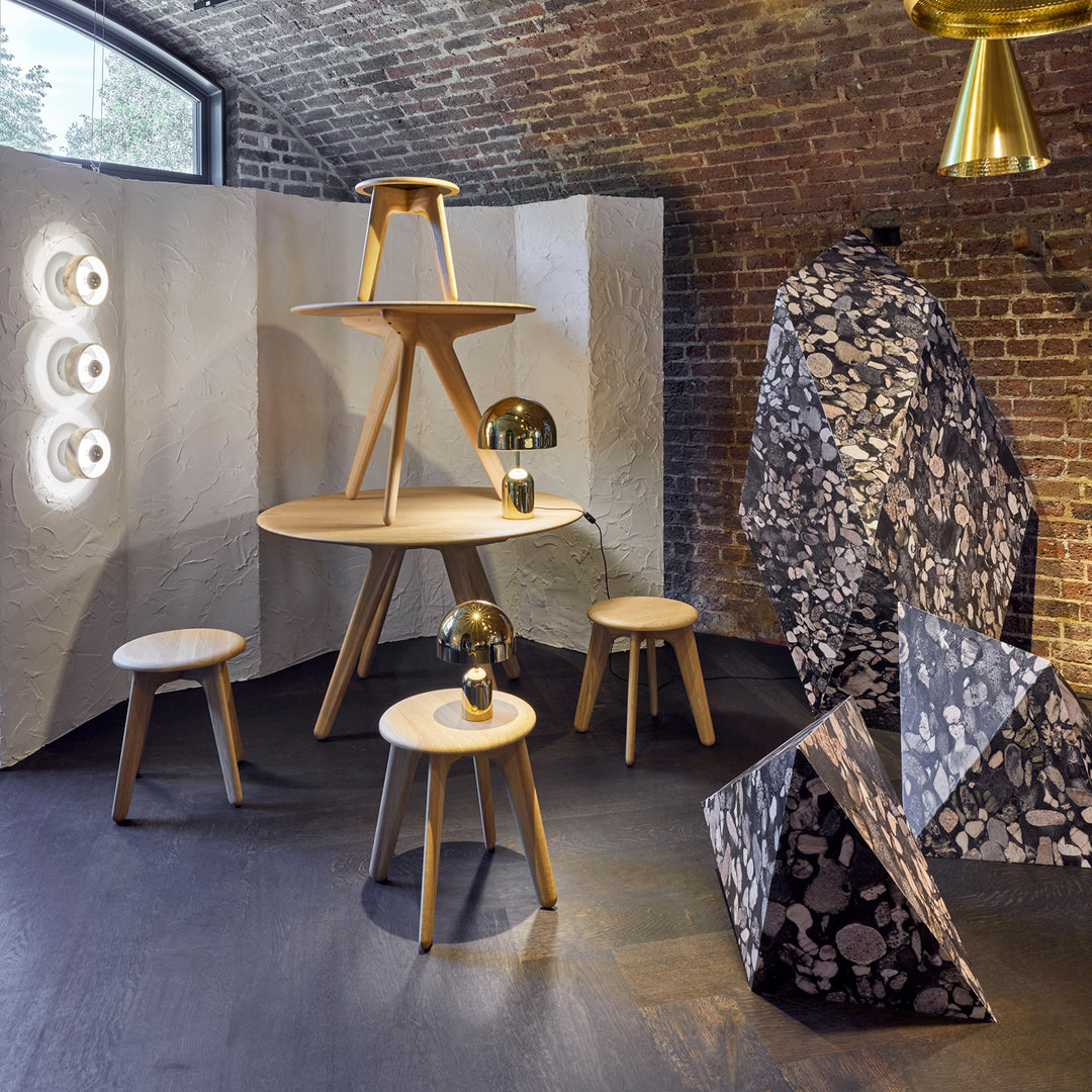 tom dixon | slab stool | natural oak