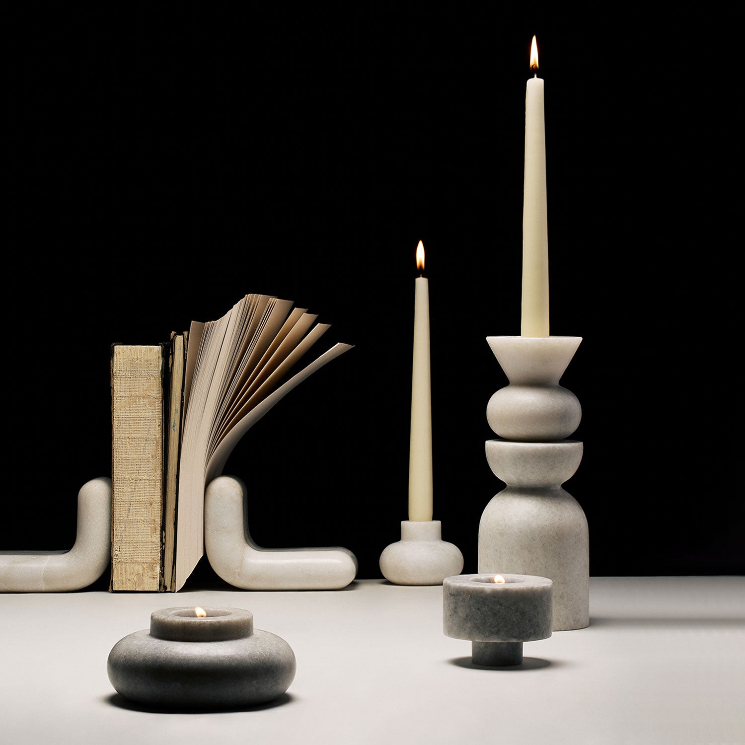 tom dixon | stone stacking candle holder – top3 by design