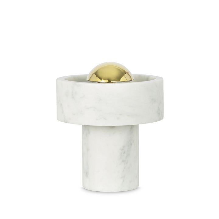 tom dixon | stone portable lamp | brass