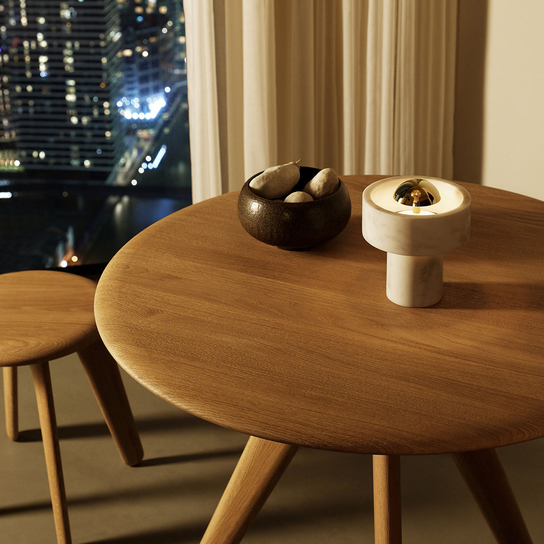 tom dixon | stone portable lamp | brass