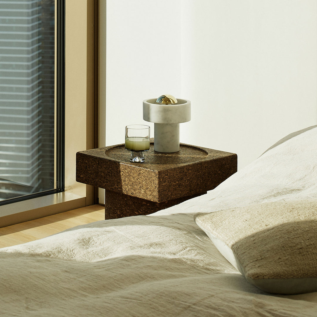 tom dixon | stone portable lamp | brass