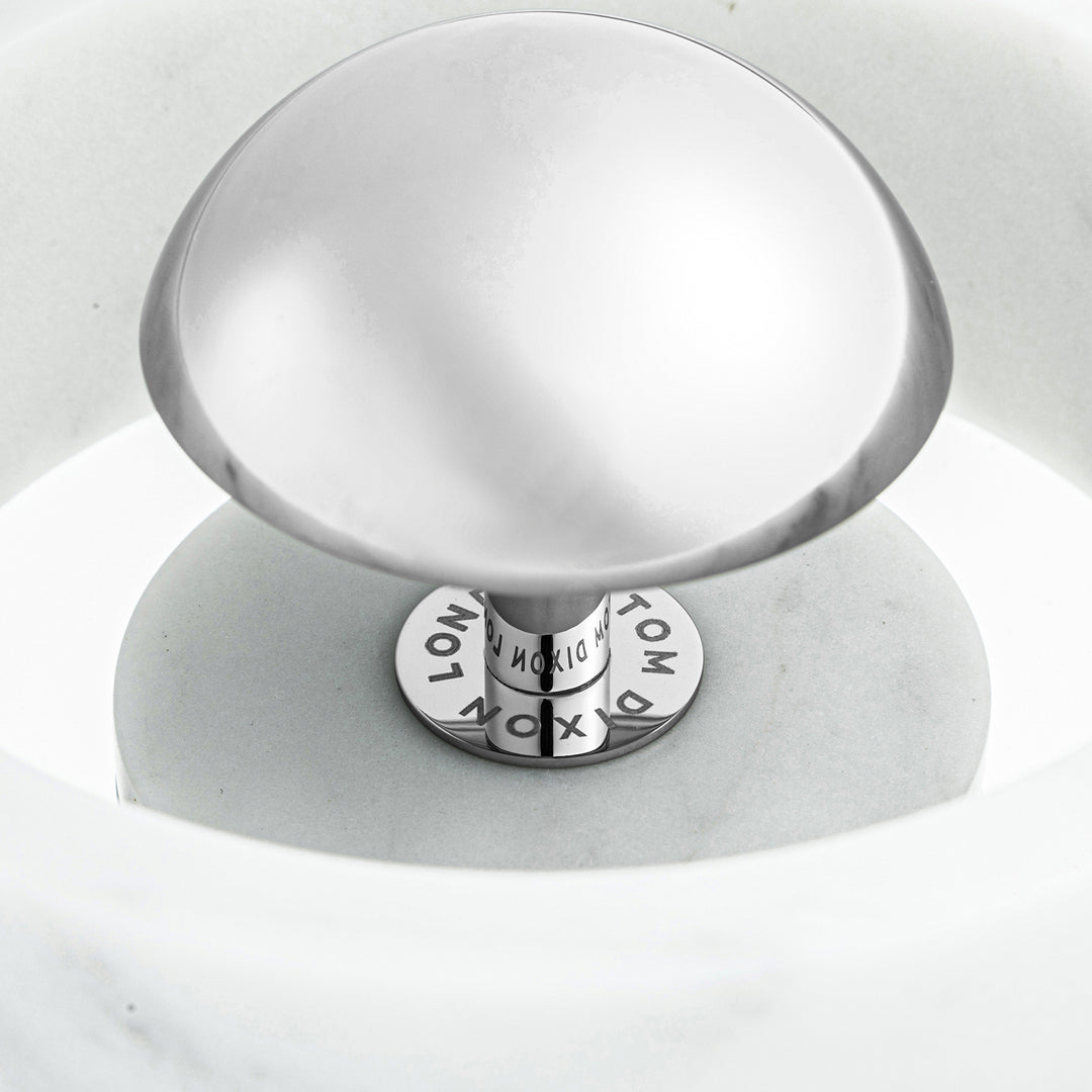 tom dixon | stone portable lamp | silver