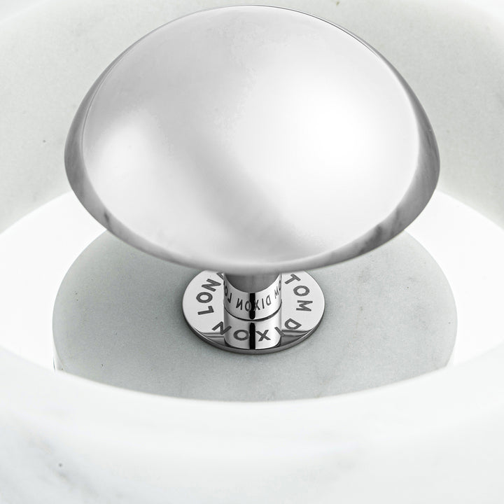 tom dixon | stone portable lamp | silver