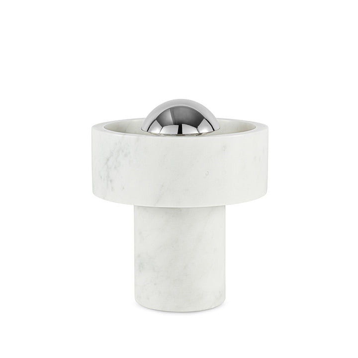 tom dixon | stone portable lamp | silver