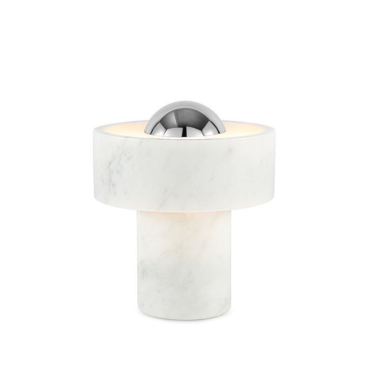 tom dixon | stone portable lamp | silver