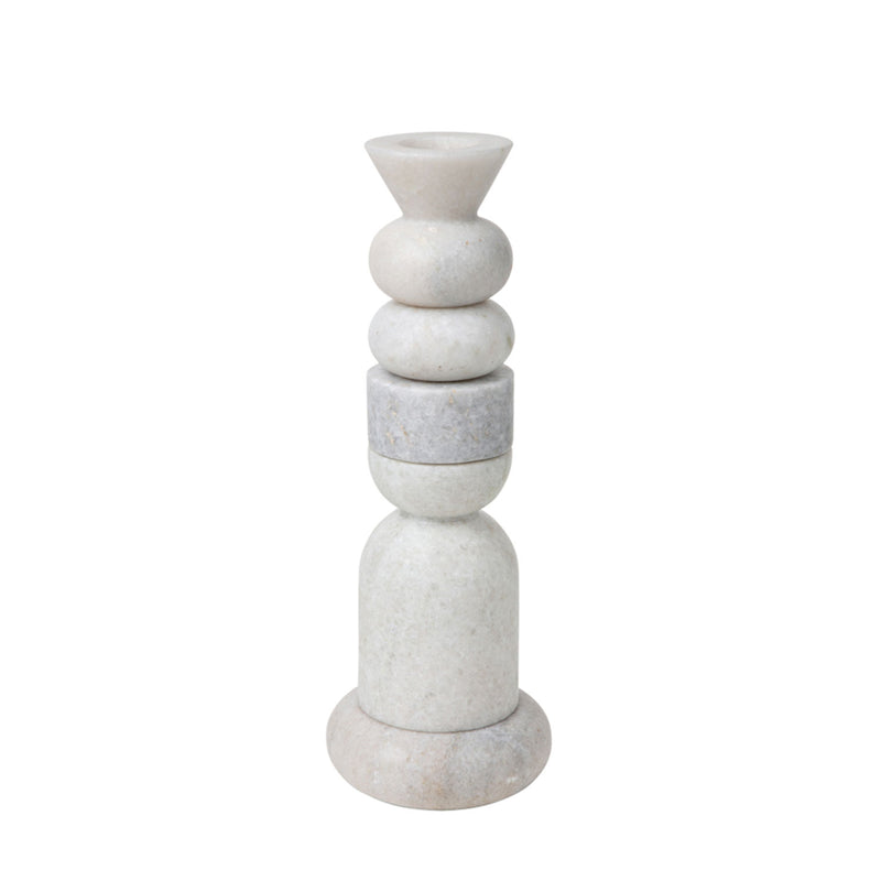 tom dixon | stone stacking candle holder