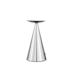 tom dixon | cone table base fitting small | fat silver