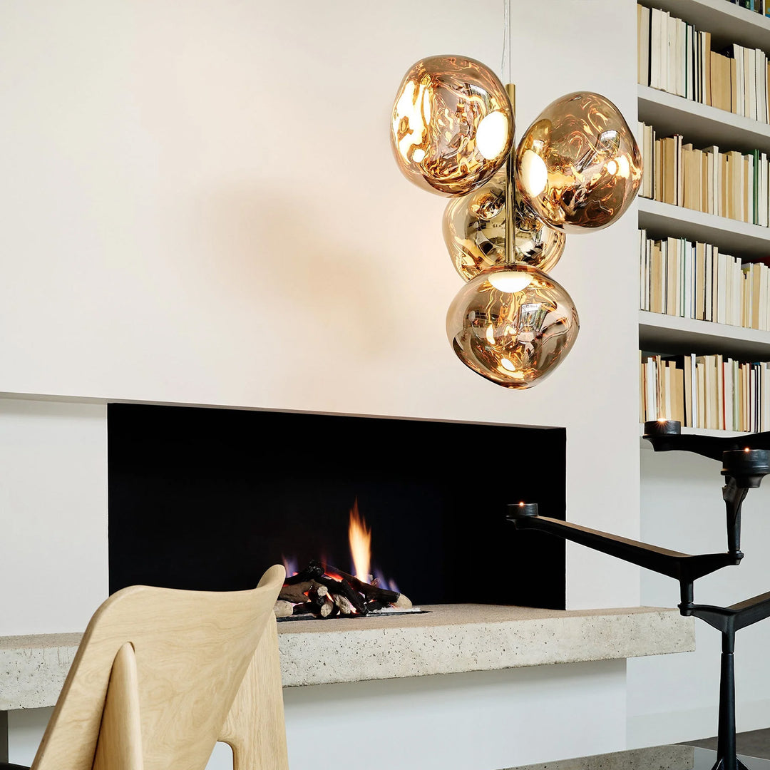 PARTS: tom dixon | mini chandelier | small fitting gold ~ DC