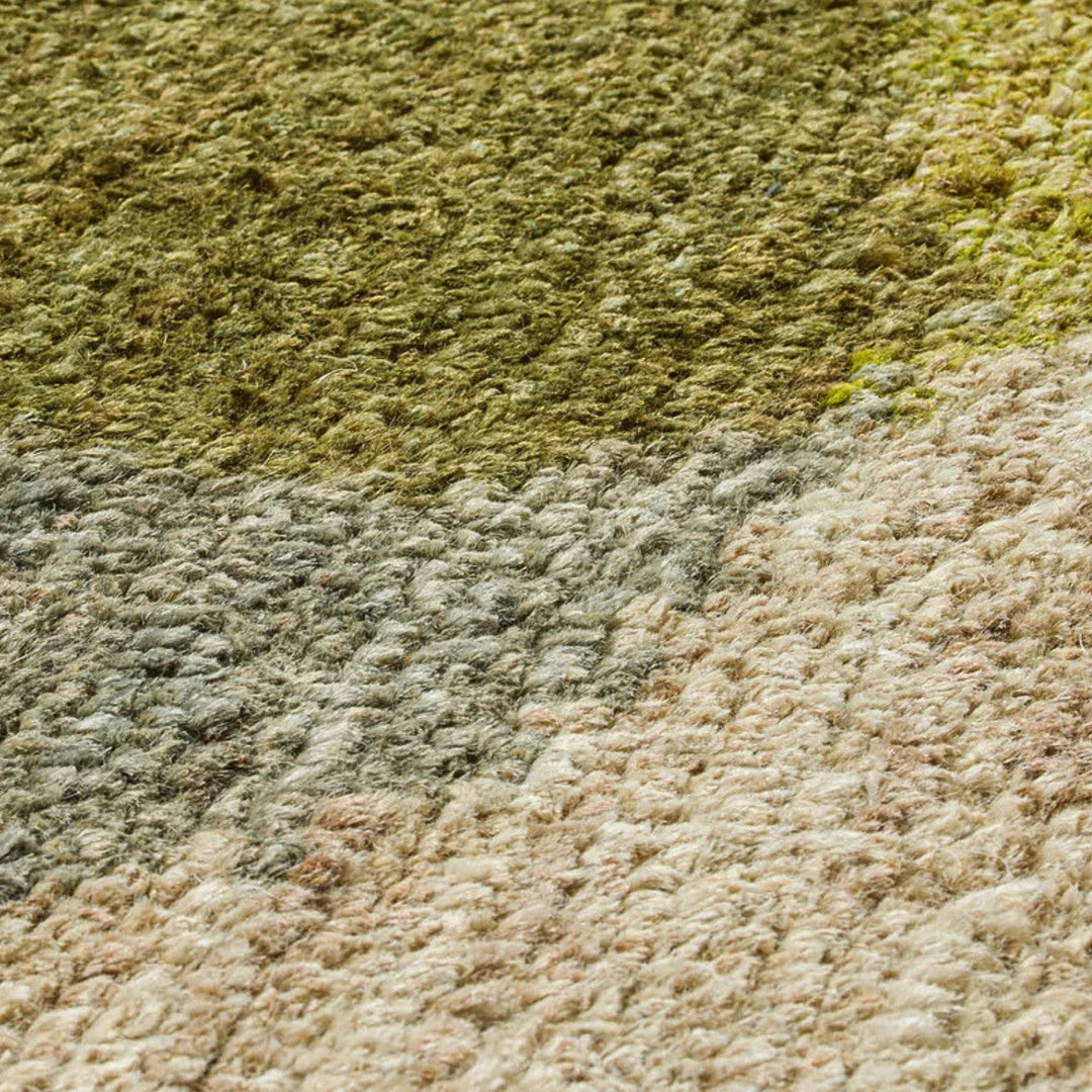 toulemonde bochart | theo anis rug | green jute rug | 250cm - 350cm
