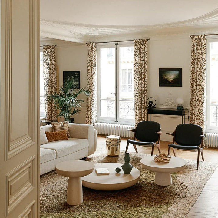 toulemonde bochart | theo anis rug | green jute rug | 250cm - 350cm