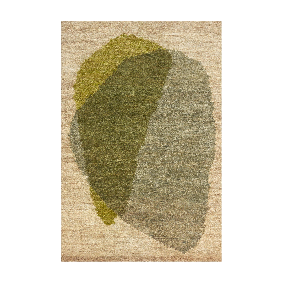 toulemonde bochart | theo anis rug | green jute rug | 250cm - 350cm