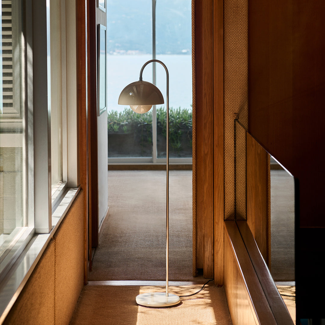 &tradition | flowerpot VP12 floor lamp | grey beige