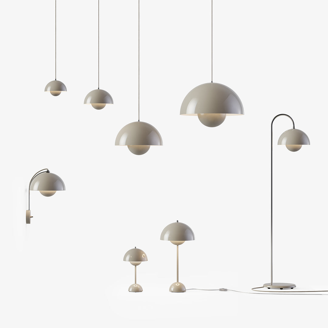 &tradition | flowerpot VP12 floor lamp | grey beige