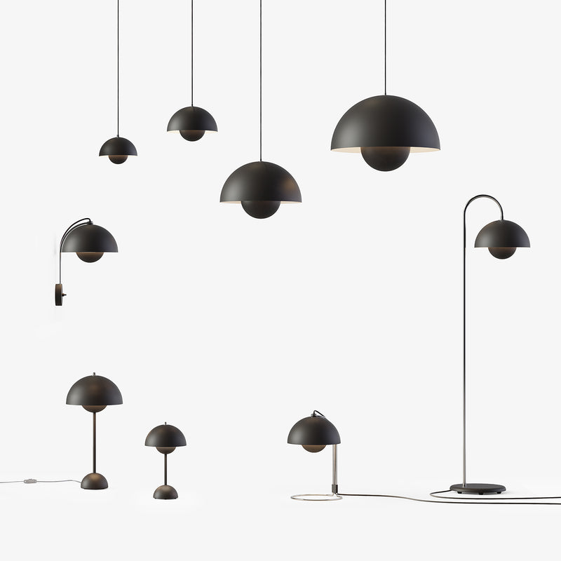 &tradition | flowerpot VP9 portable lamp | matte black