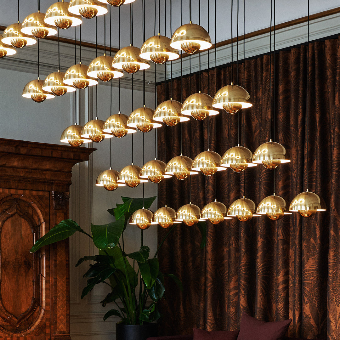 &tradition | flowerpot VP1 pendant lamp | brass 23cm