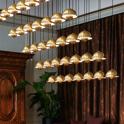 &tradition | flowerpot VP1 pendant lamp | brass