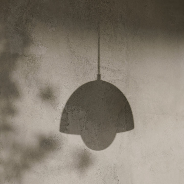 &tradition | flowerpot VP1 pendant lamp | grey beige 23cm
