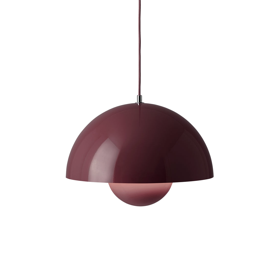 &tradition | flowerpot VP7 pendant lamp | dark plum 37cm