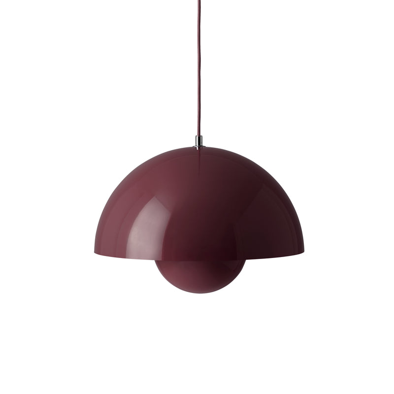 &tradition | flowerpot VP7 pendant lamp | dark plum