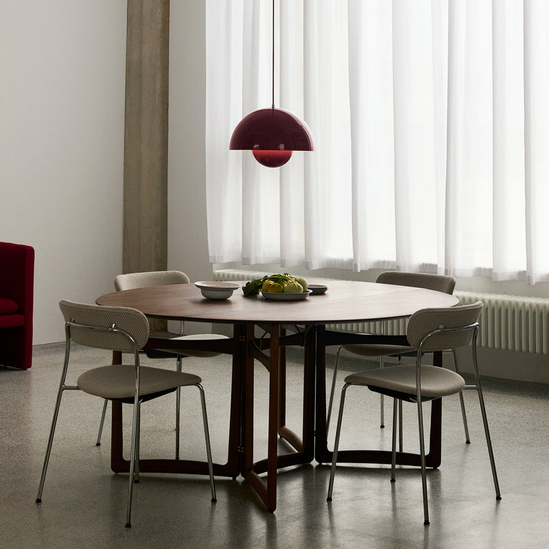 &tradition | flowerpot VP7 pendant lamp | dark plum