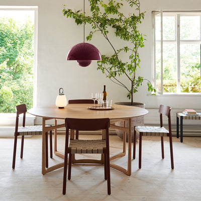 &tradition | flowerpot VP7 pendant lamp | dark plum